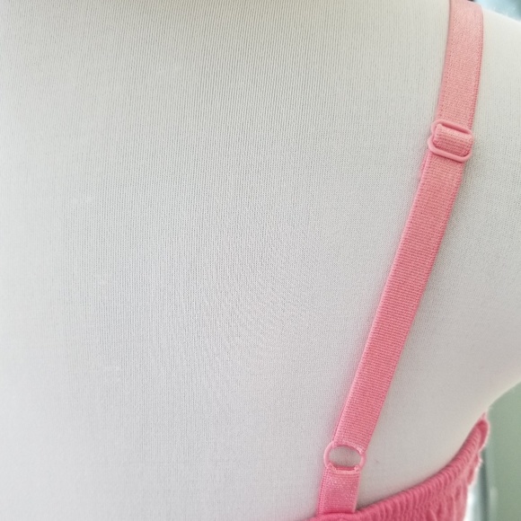 Maurice's pink ruffled front midi dress sz M - Picture 7 of 10